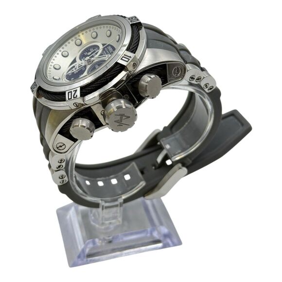 Invicta 19725 Bolt Zeus Reserve Swiss Chronograph Grey Polyurethane,Band - Picture 4 of 11